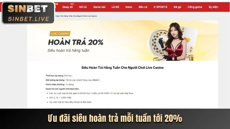 Khuyến mãi thể thao vz99